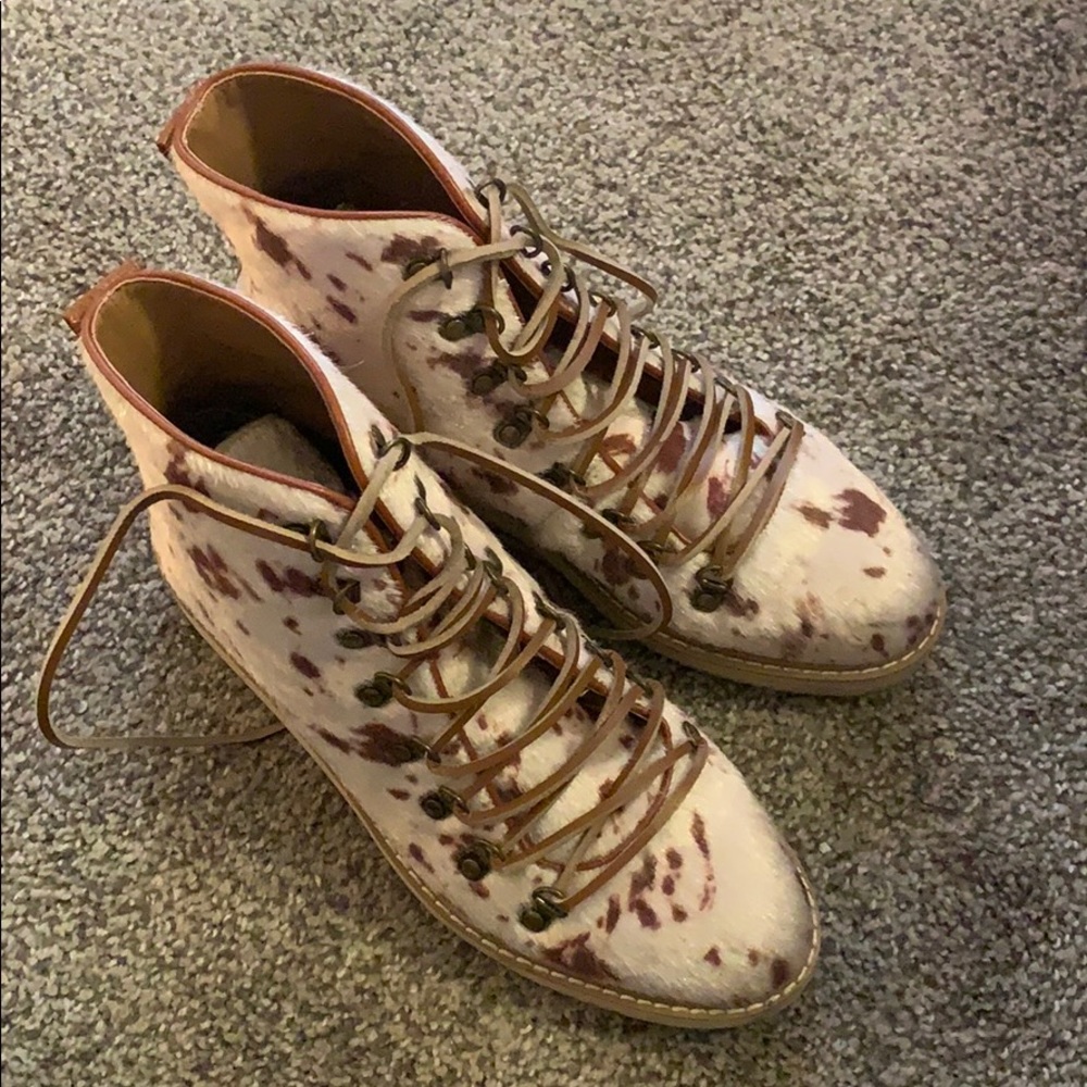 Free People printed boots!